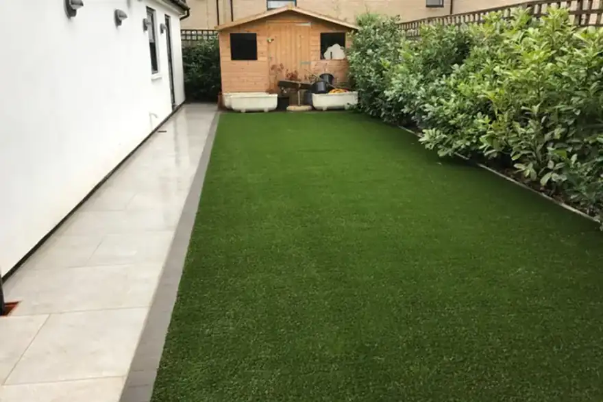 Artificial grass installation by London Artificial Grass Company