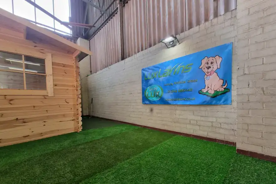 Artificial grass installation by Lux Lawns Artificial Grass