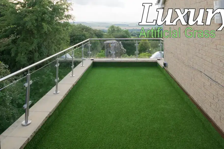 Artificial grass installation by Luxury Artificial Grass