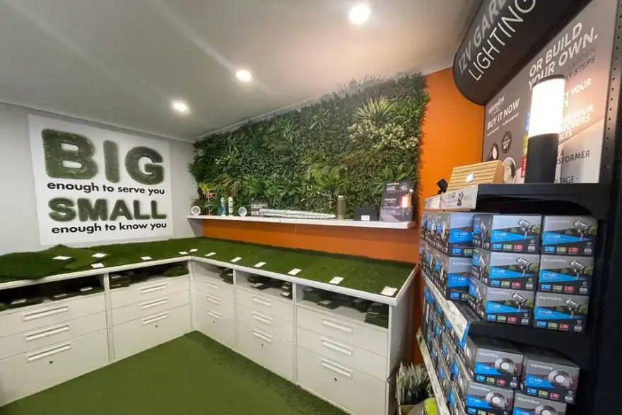 Artificial grass installation by Luxury Lawns Artificial Grass