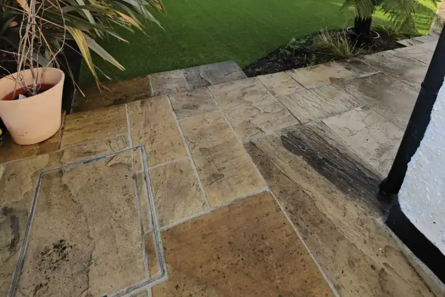 Artificial grass installation by Luxury Lawns Artificial Grass