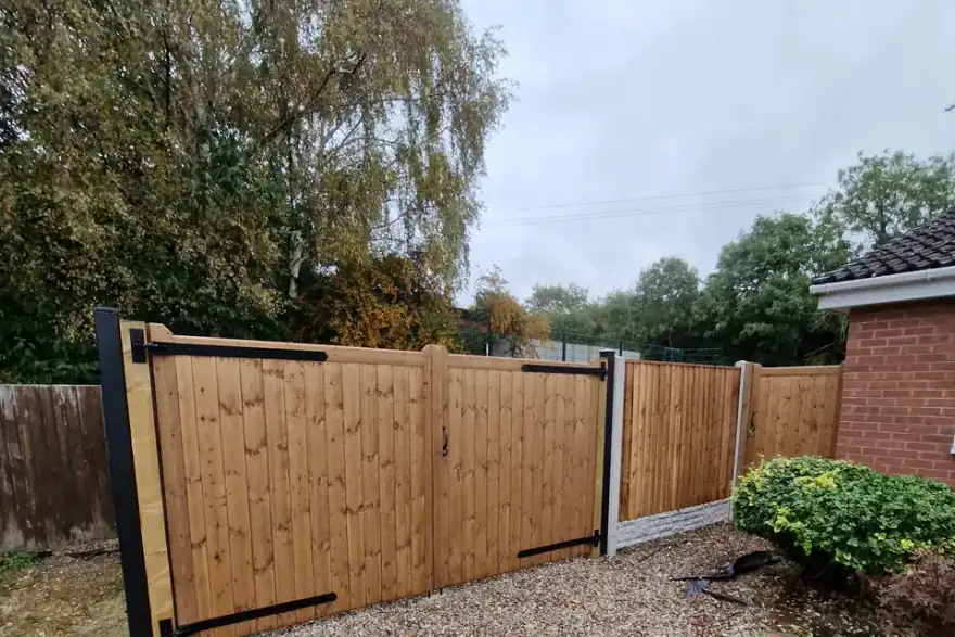 Artificial grass installation by Manders Fencing & Garden services
