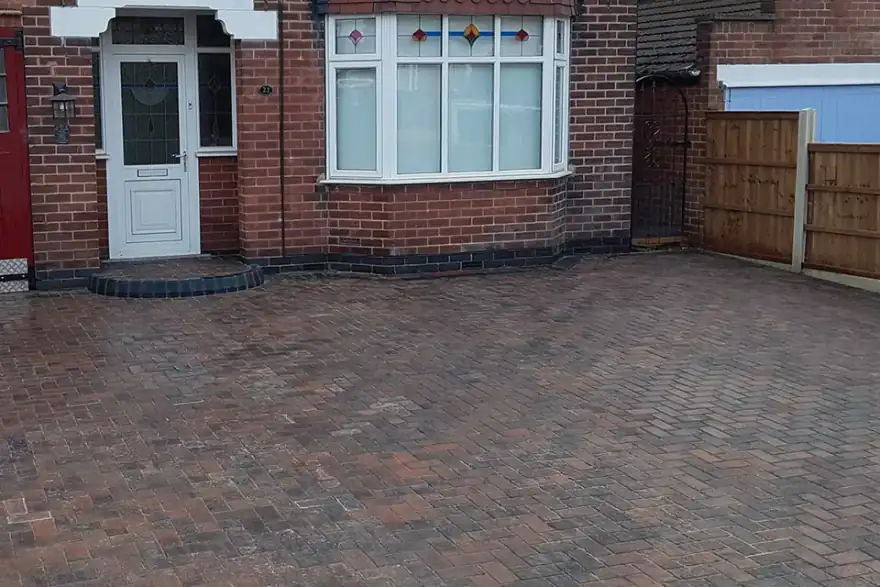 Mansfield Block Paving Installation 1