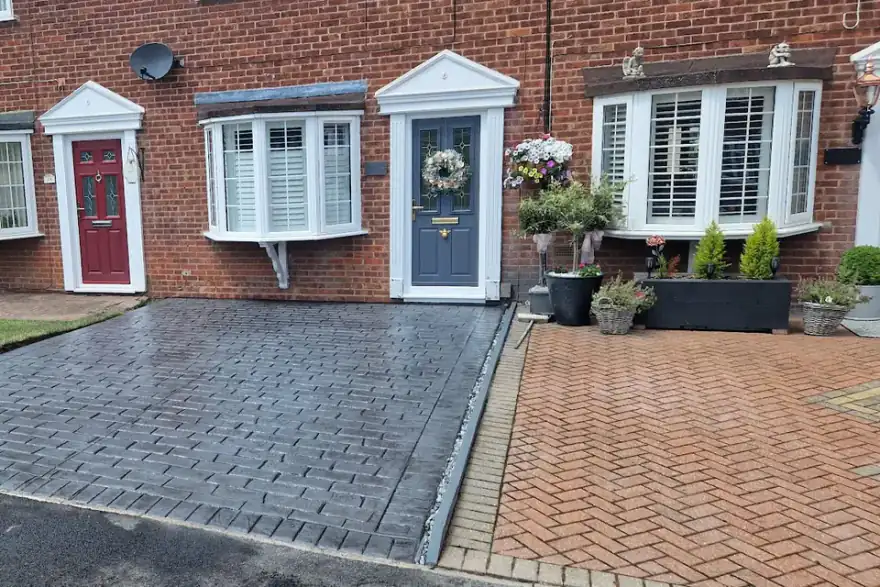 Artificial grass installation by Mansfield Ground Control