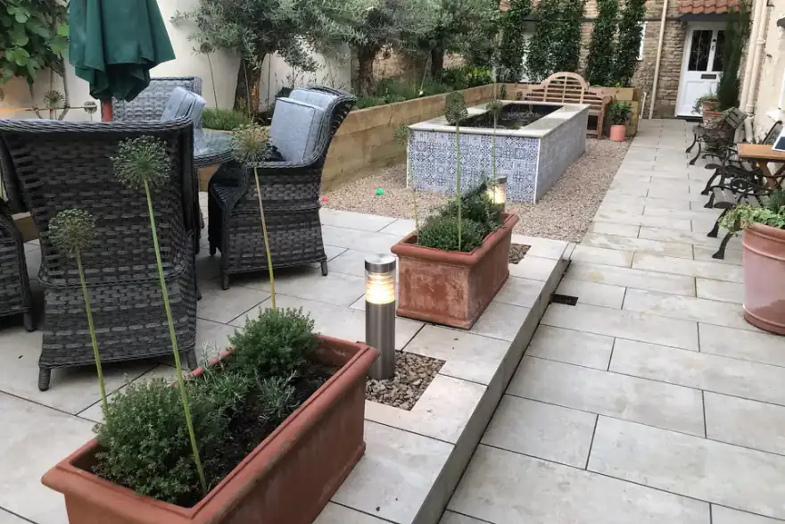 Artificial grass installation by Marram Gardens