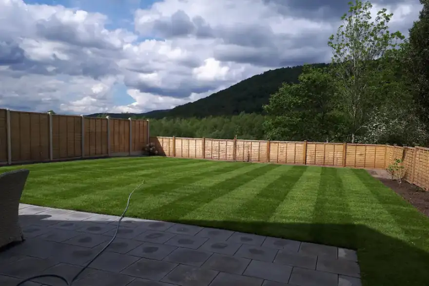 Artificial grass installation by MB Landscape & Garden Services