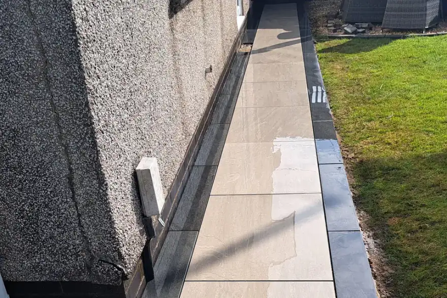 Artificial grass installation by MB Landscape & Garden Services