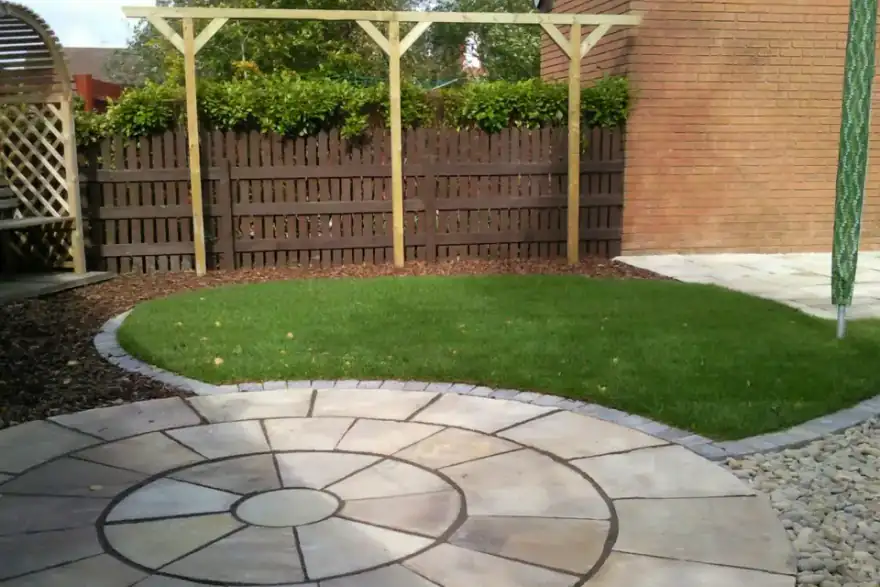 Artificial grass installation by MB Landscape & Garden Services