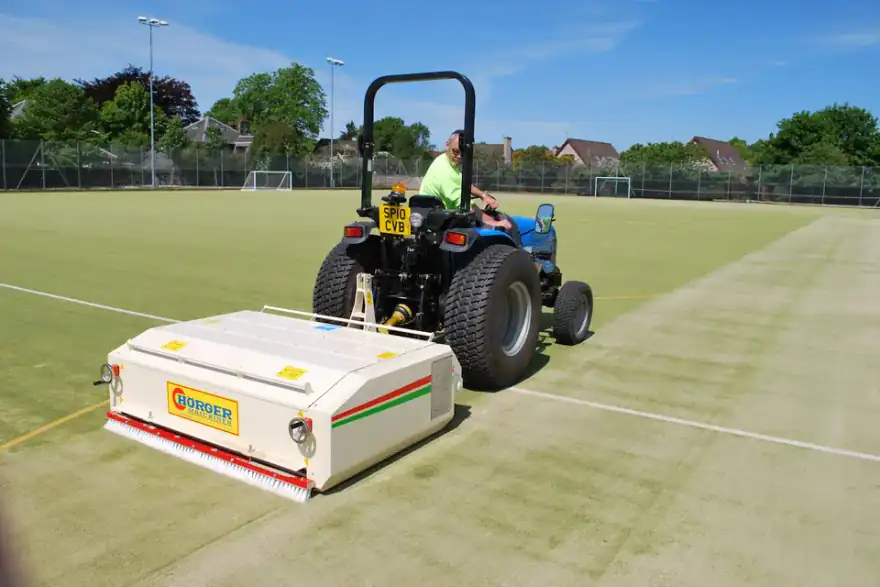 Artificial grass installation by McNab Sport
