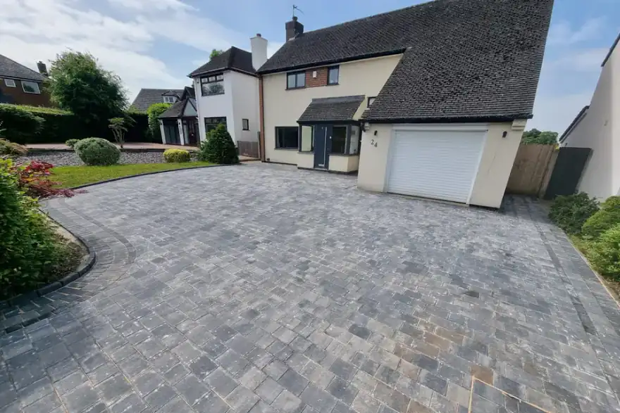 Artificial grass installation by Meadow Drives