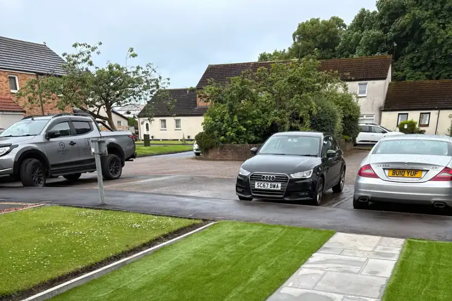 Artificial grass installation by MGL - Groundworks and Landscaping
