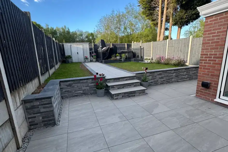 Artificial grass installation by Mgraingers Landscaping