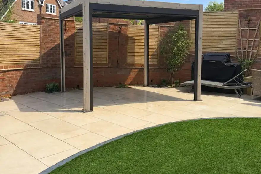 Artificial grass installation by Mgraingers Landscaping