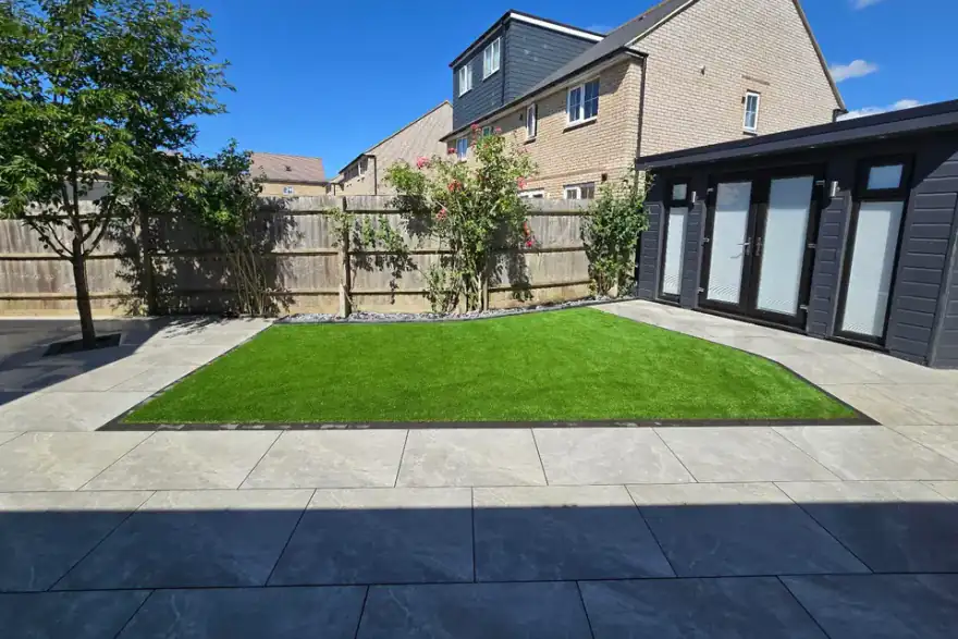 Artificial grass installation by Landscaping & Garden Design in Milton Keynes, Bedford and Northampton