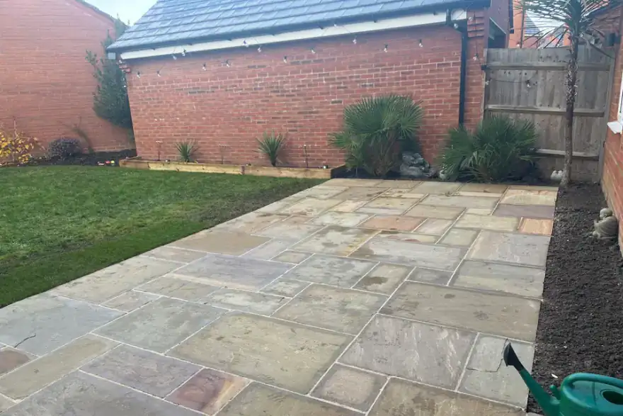 Artificial grass installation by MJT Group