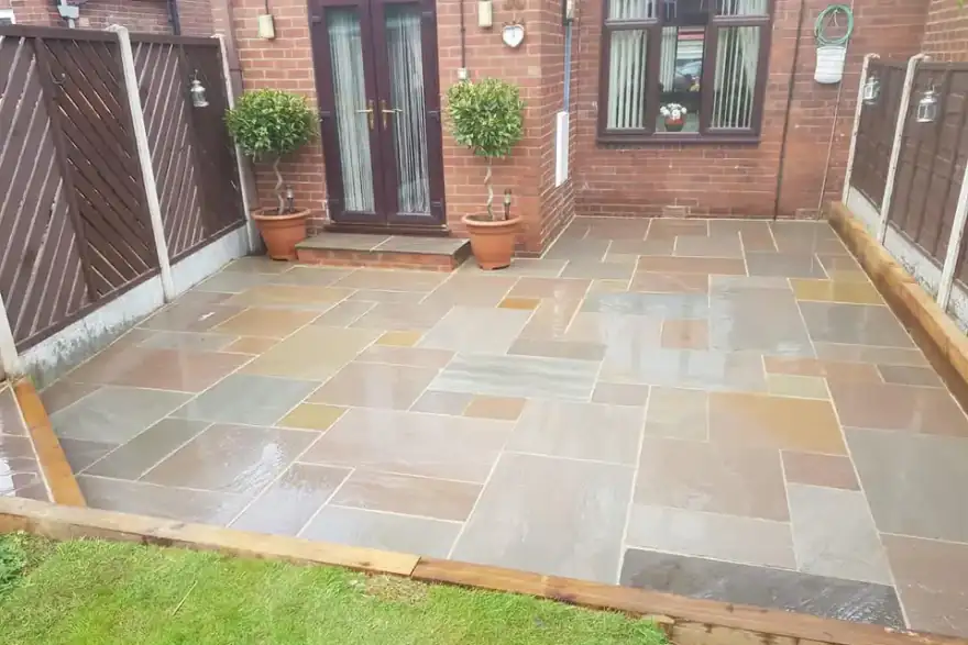 Artificial grass installation by More Than Fencing - Castleford