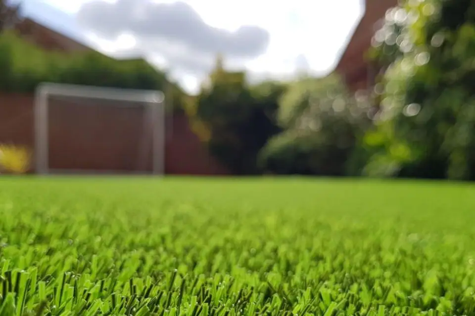 Artificial grass installation by My Grass