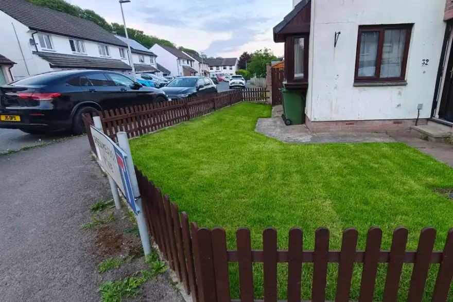 Artificial grass installation by NE Landscapes