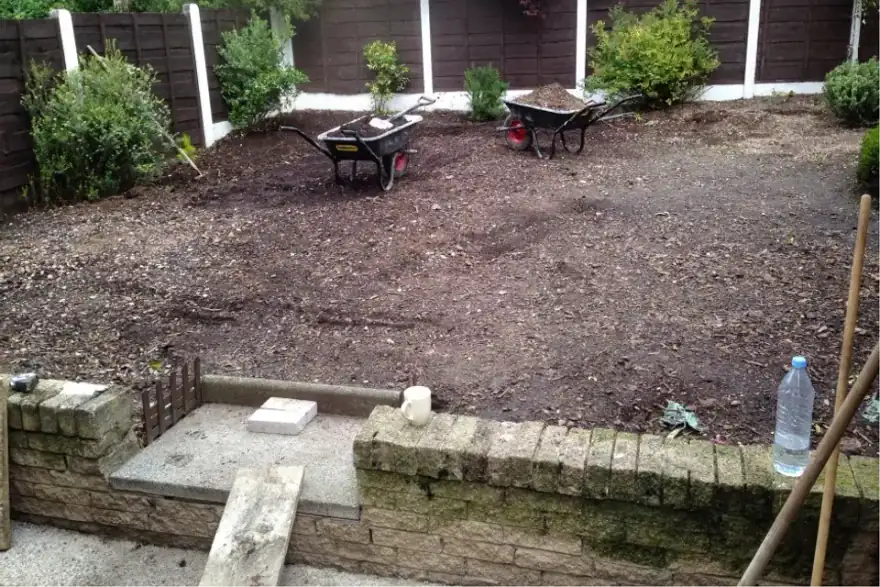 Artificial grass installation by Nevergrow