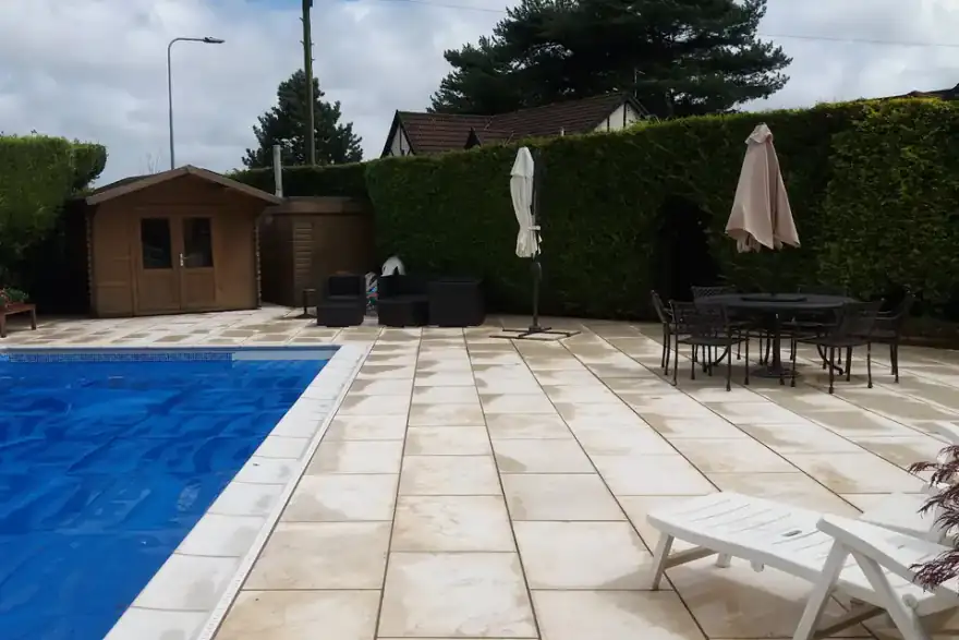 Artificial grass installation by New Leaf Landscape