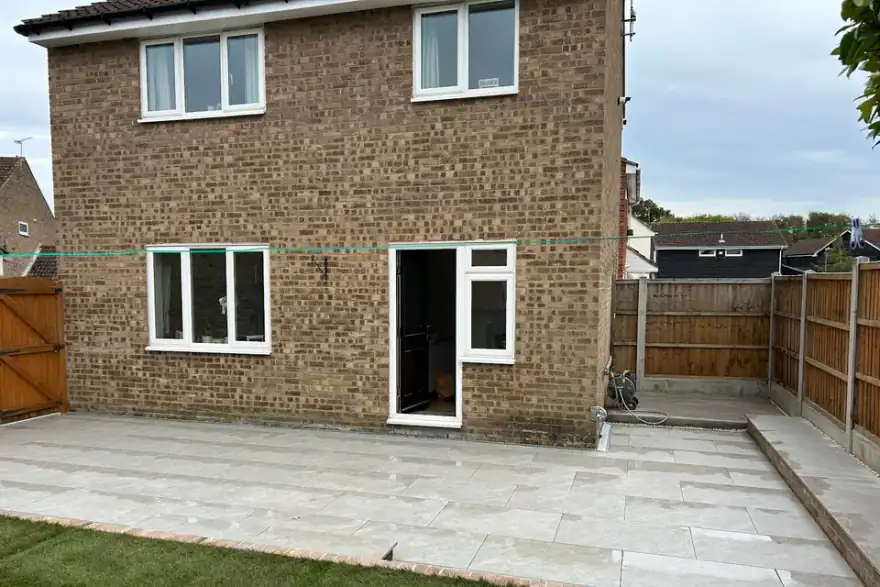 Artificial grass installation by NewScape