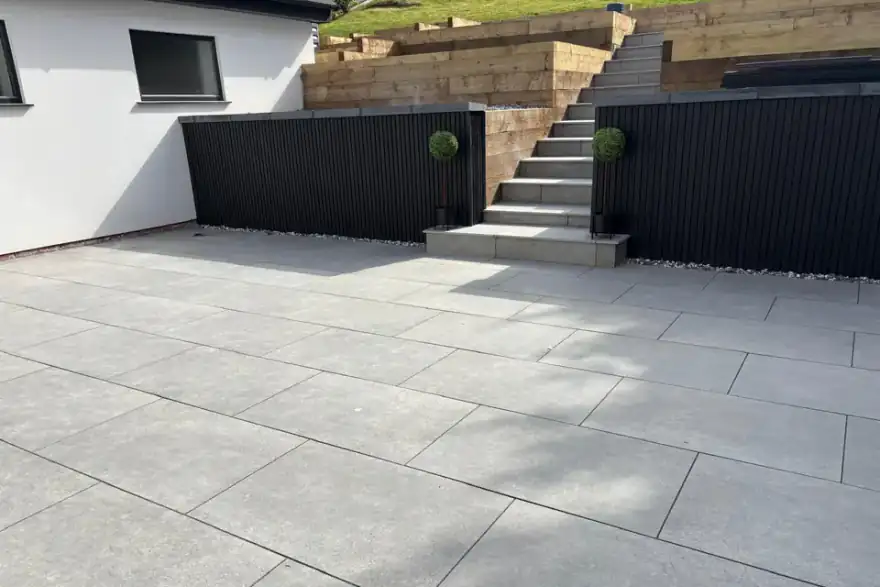 Artificial grass installation by Nick White Landscaping