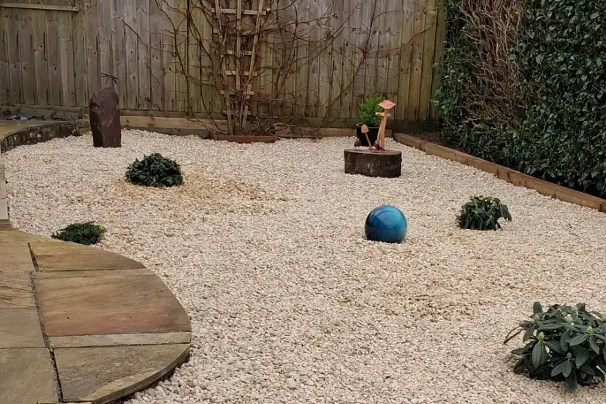Artificial grass installation by Noble Landscaping