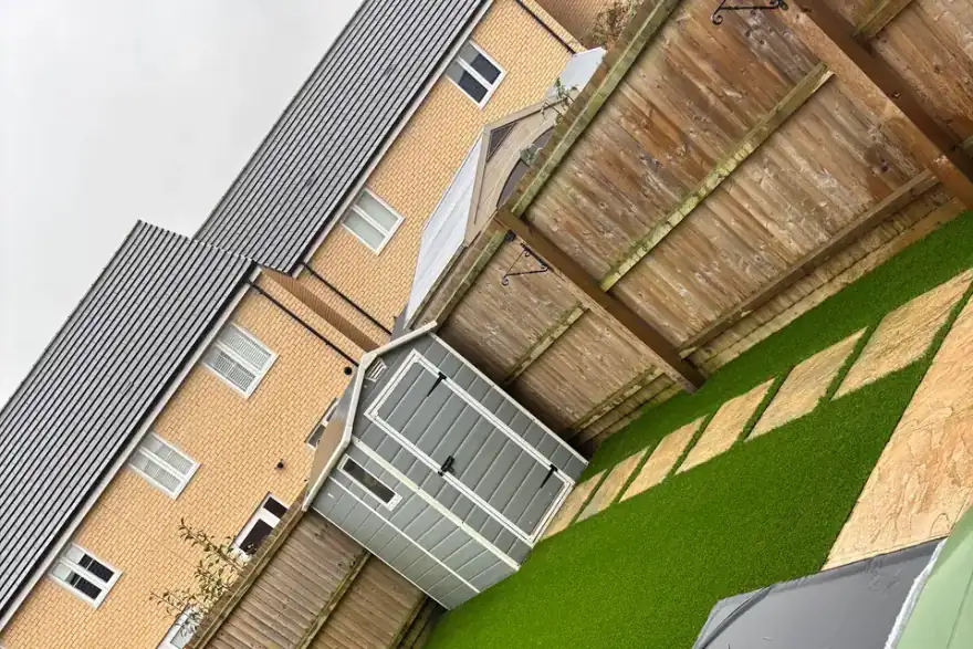 Artificial grass installation by Norfolk Grass