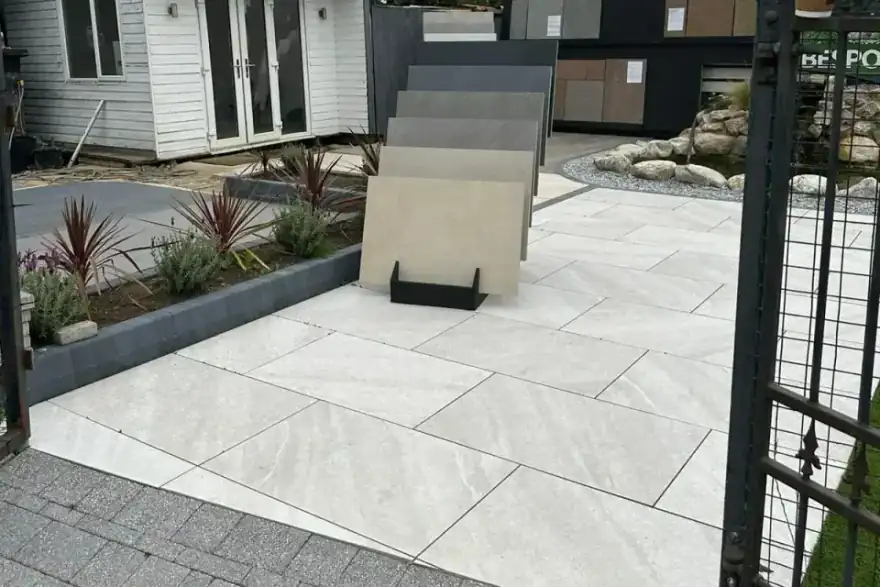 Artificial grass installation by North London Gardens