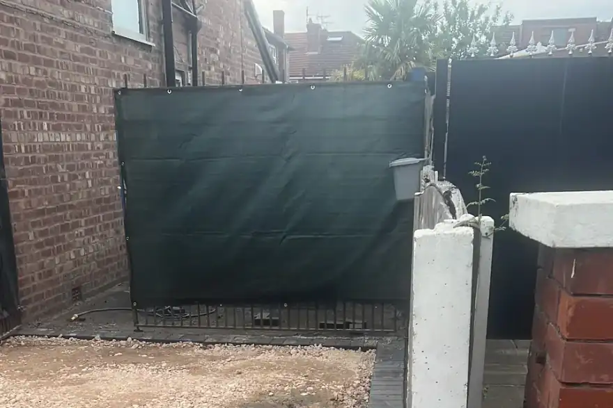 Artificial grass installation by North West Surfacing