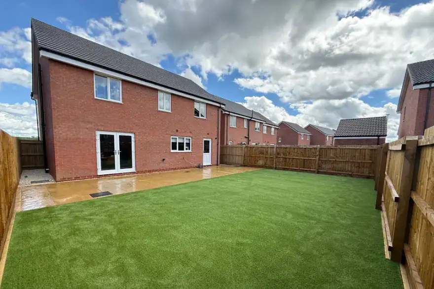 Artificial grass installation by Nottingham Artificial Grass Specialists