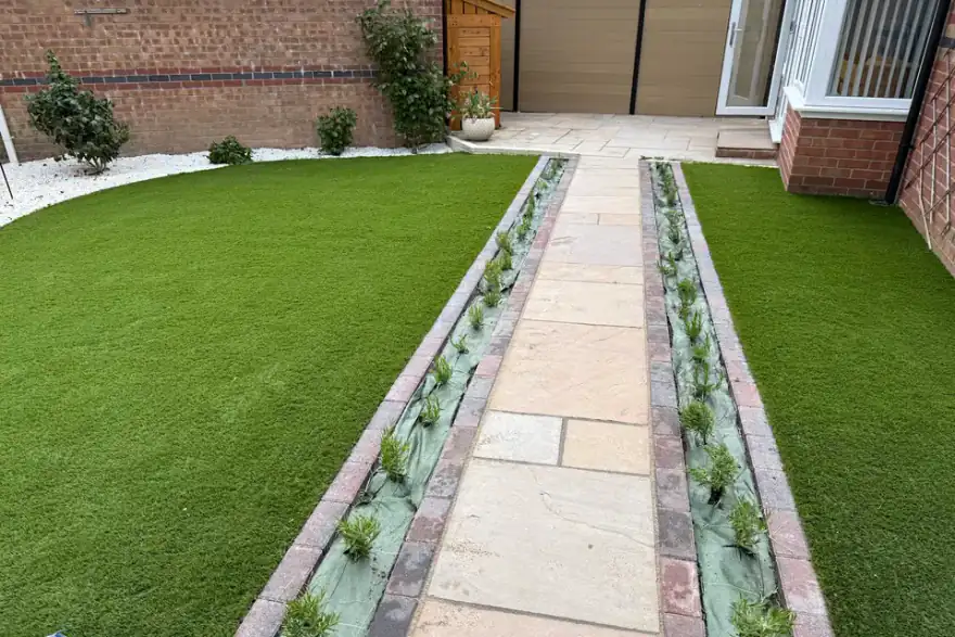 Artificial grass installation by NW Artificial Grass Wigan