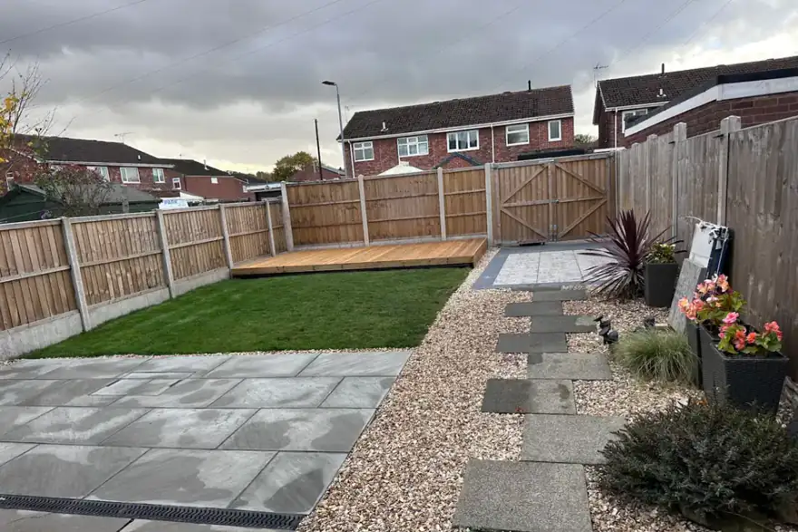 Artificial grass installation by Oak Tree Landscaping and Civils