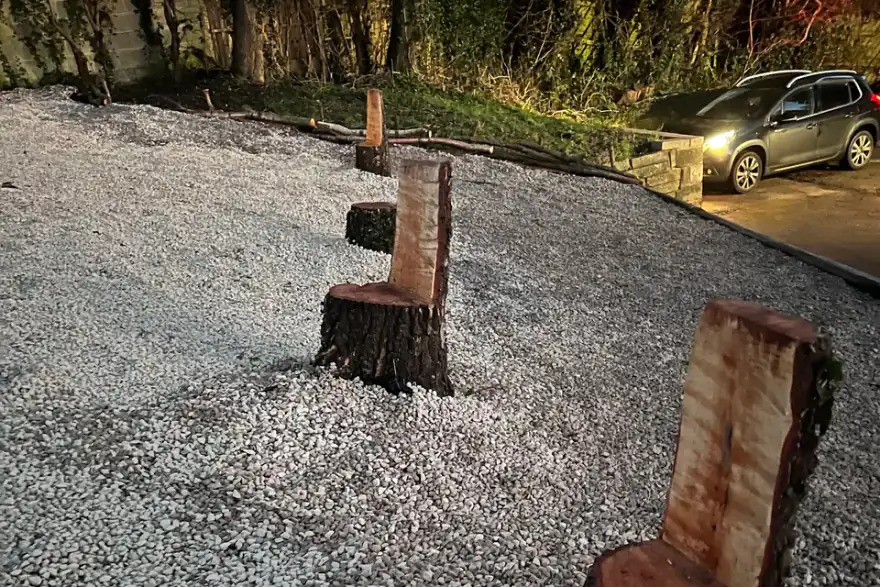 Artificial grass installation by One Call Landscapes