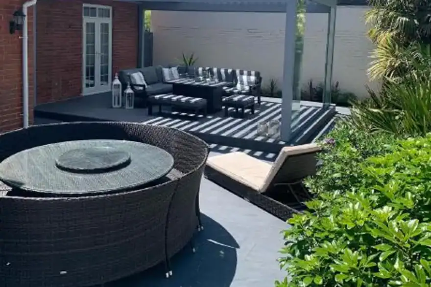 Artificial grass installation by Optimum Landscapes