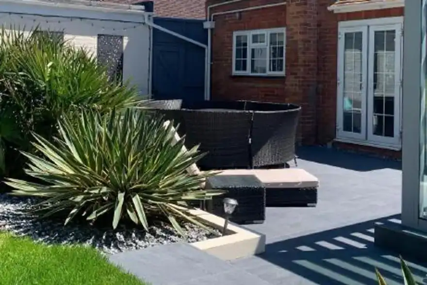Artificial grass installation by Optimum Landscapes