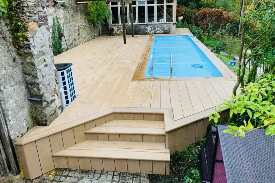 Artificial grass installation by Outdoor Home Improvements