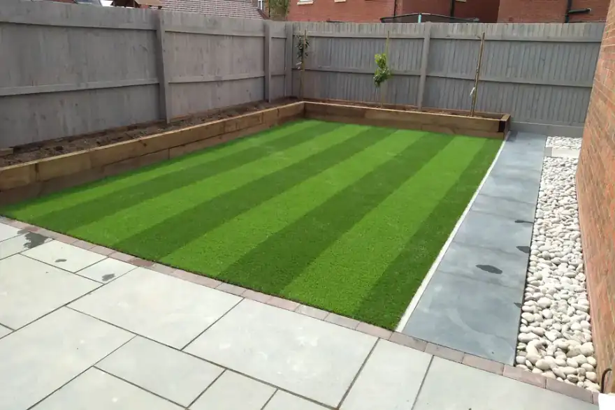 Artificial grass installation by Garden Design & Development™ Leamington Spa & Warwick *Artificial Grass *Patio Cleaning
