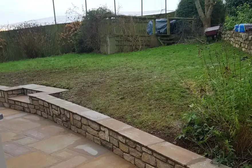 Artificial grass installation by Parkstone Wales