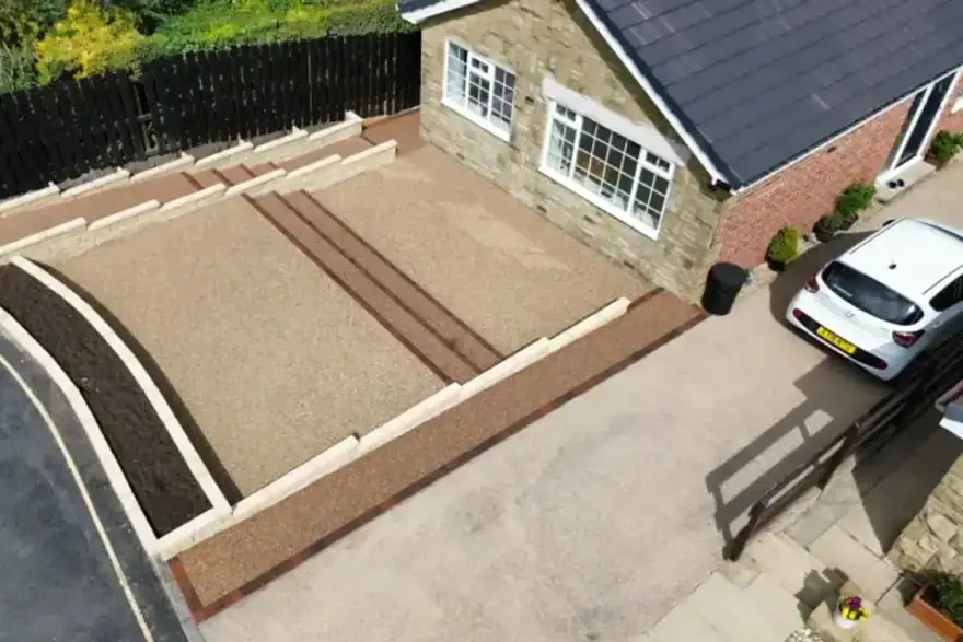 Artificial grass installation by PD Groundworks & Resin