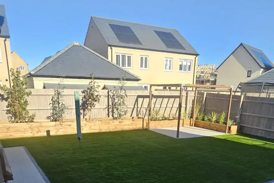 Artificial grass installation by Perfect Surface Group