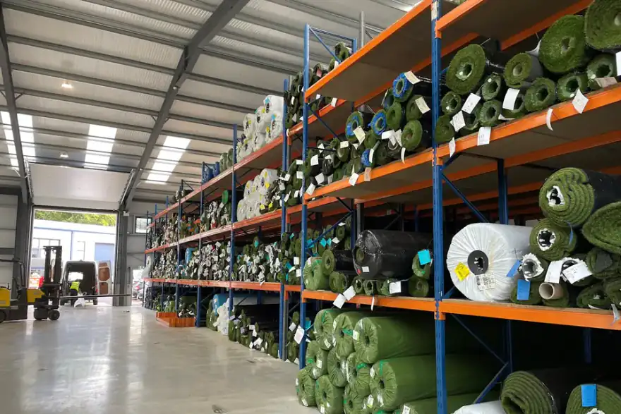 Artificial grass installation by Leading UK Supplier of Artificial Grass for Trade and DIY