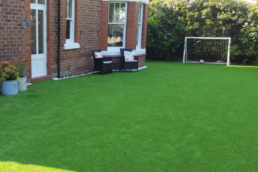 Artificial grass installation by Pier Artificial Grass Eastbourne