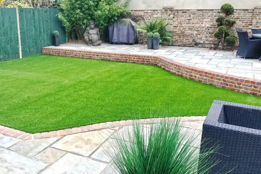 Artificial grass installation by Pier Artificial Grass Eastbourne