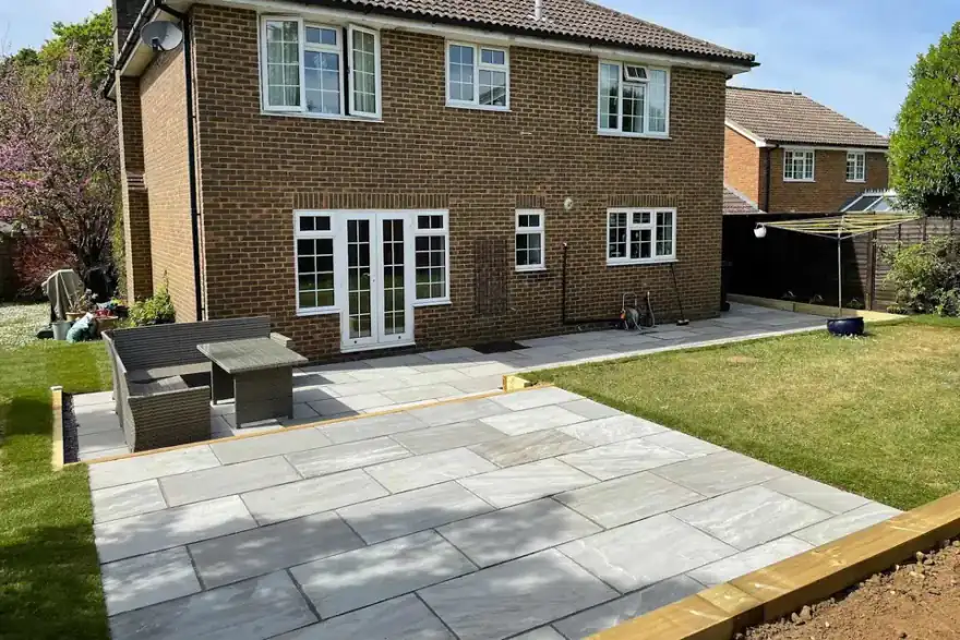 Artificial grass installation by Pinpoint Landscapes