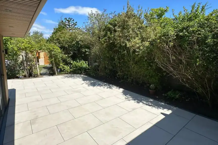 another angle of recent landscaping project done by Pinpoint Landscapes ltd