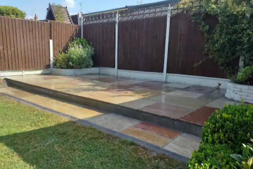 Artificial grass installation by PL Fencing & Landscaping