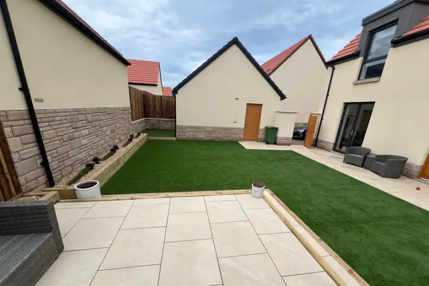 Artificial grass installation by Planet Grass