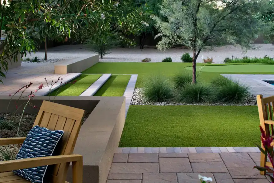 Artificial grass installation by Polished Artificial Grass