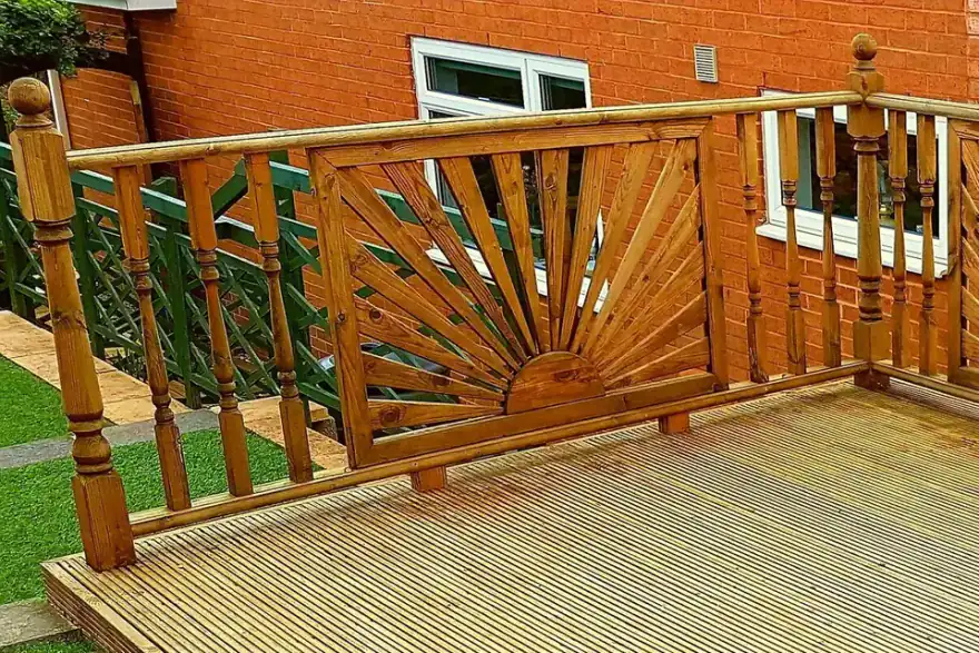 garden decking installations in exeter and east devon